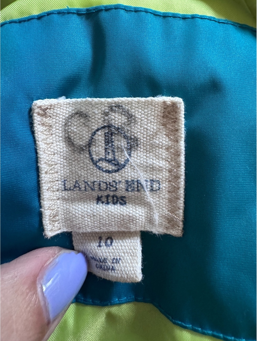 Kids Lands End Snow Pants - Picture 4 of 4